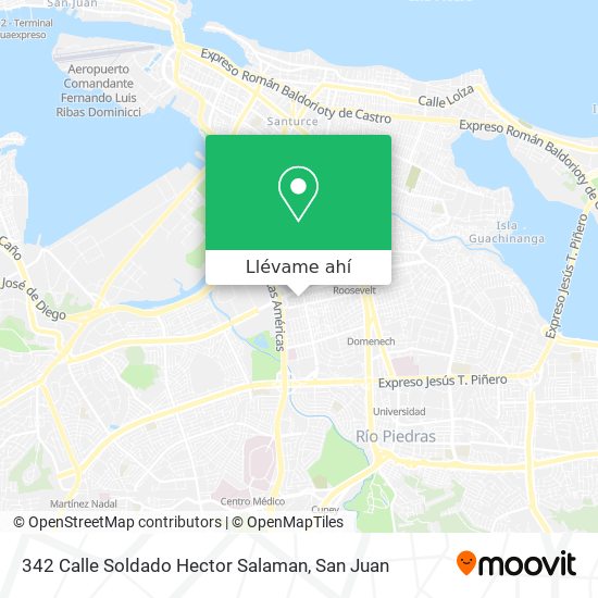 Mapa de 342 Calle Soldado Hector Salaman