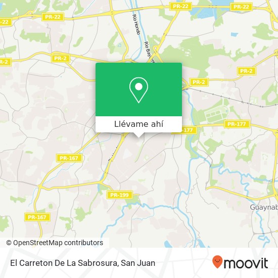 Mapa de El Carreton De La Sabrosura