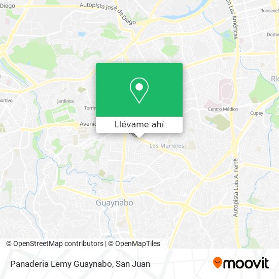 Mapa de Panaderia Lemy Guaynabo