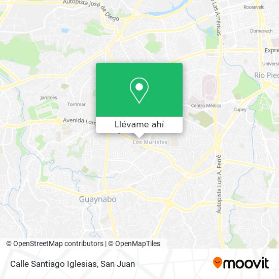 Mapa de Calle Santiago Iglesias