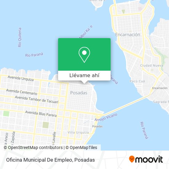 Mapa de Oficina Municipal De Empleo