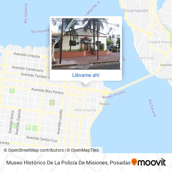 Mapa de Museo Histórico De La Policía De Misiones