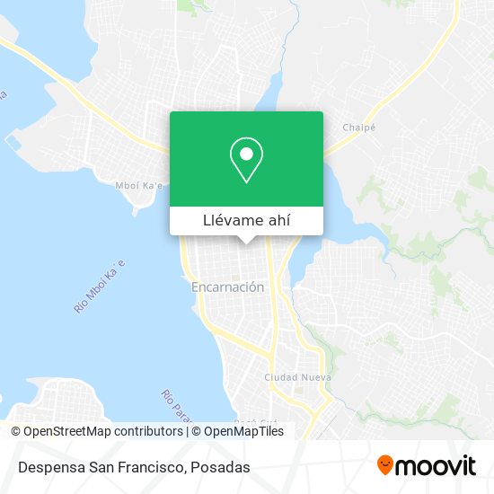 Mapa de Despensa San Francisco