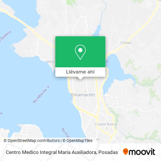 Mapa de Centro Medico Integral Maria Auxiliadora