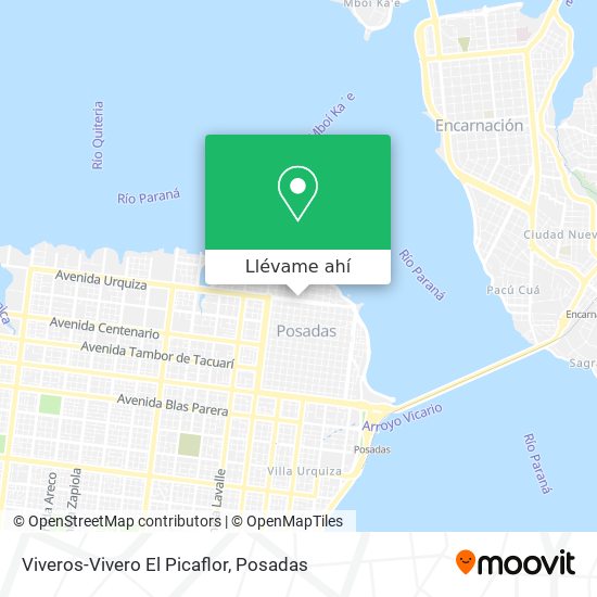 Mapa de Viveros-Vivero El Picaflor