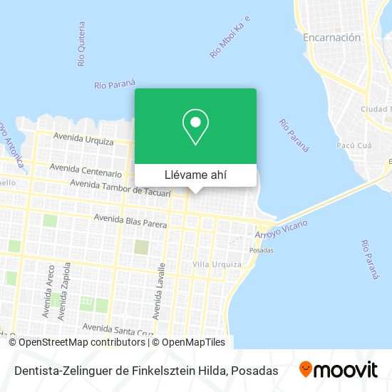 Mapa de Dentista-Zelinguer de Finkelsztein Hilda