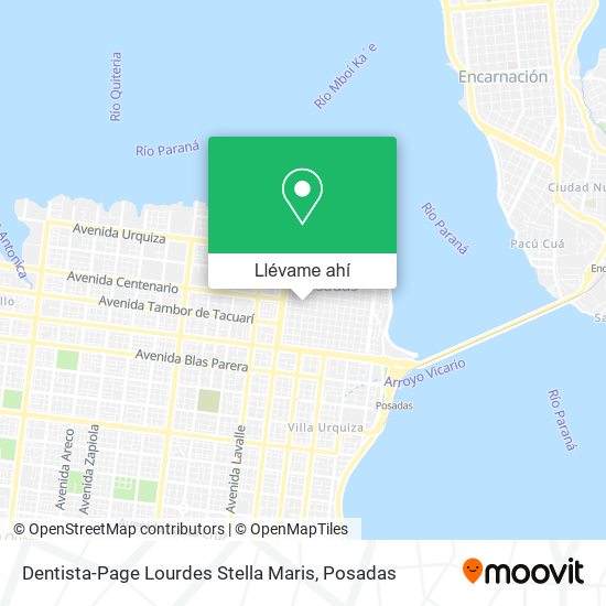 Mapa de Dentista-Page Lourdes Stella Maris