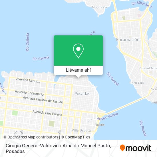 Mapa de Cirugia General-Valdovino Arnaldo Manuel Pasto