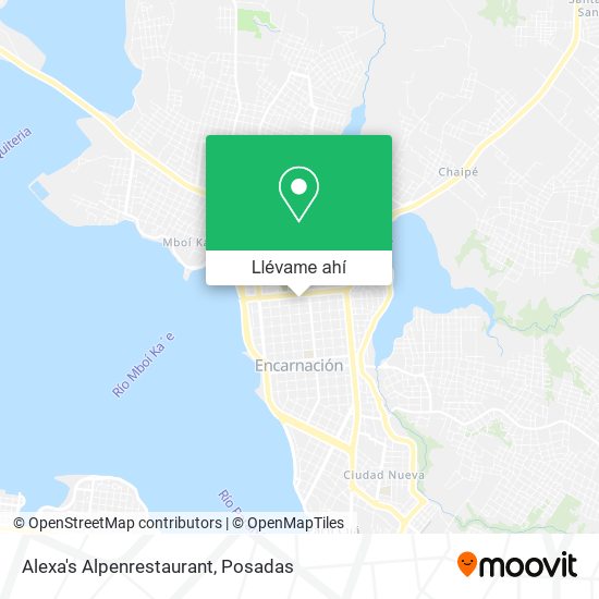 Mapa de Alexa's Alpenrestaurant