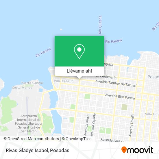 Mapa de Rivas Gladys Isabel