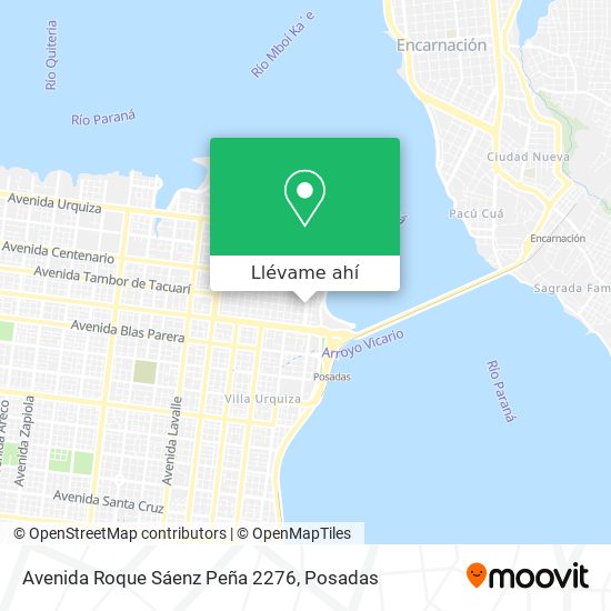 Mapa de Avenida Roque Sáenz Peña 2276