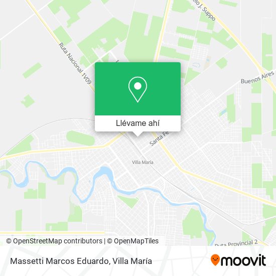 Mapa de Massetti Marcos Eduardo