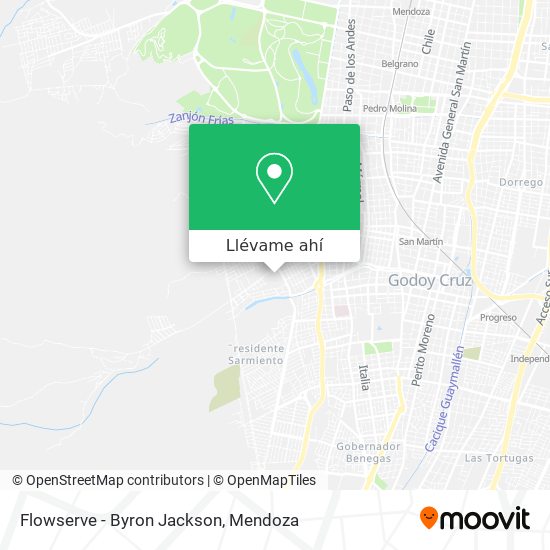 Mapa de Flowserve - Byron Jackson