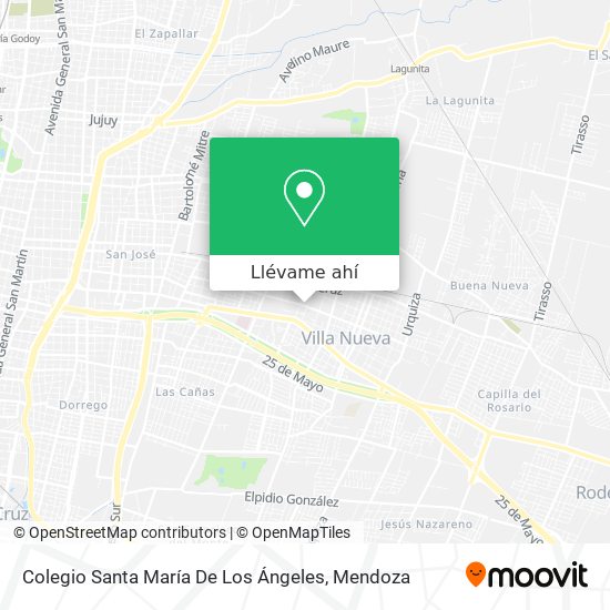 Mapa de Colegio Santa María De Los Ángeles