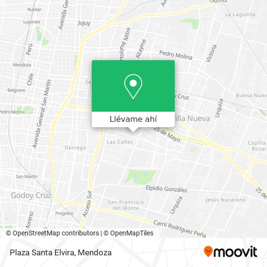 Mapa de Plaza Santa Elvira