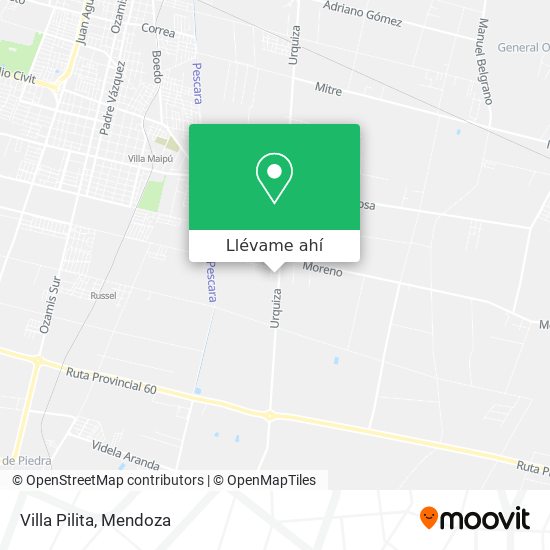 Mapa de Villa Pilita