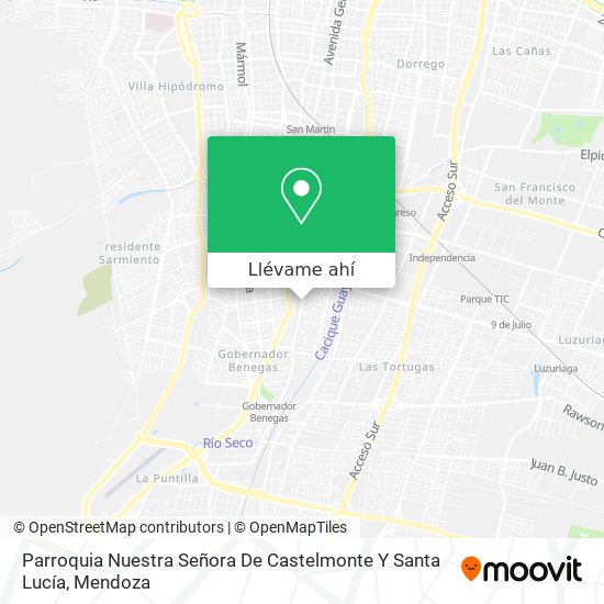 Mapa de Parroquia Nuestra Señora De Castelmonte Y Santa Lucía