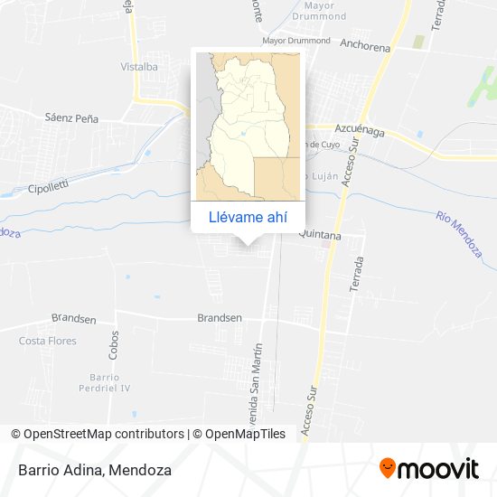 Mapa de Barrio Adina