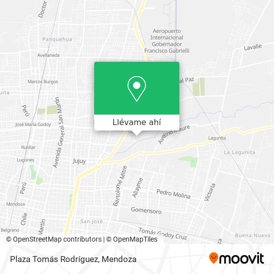 Mapa de Plaza Tomás Rodríguez