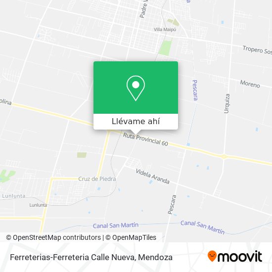 Mapa de Ferreterias-Ferreteria Calle Nueva