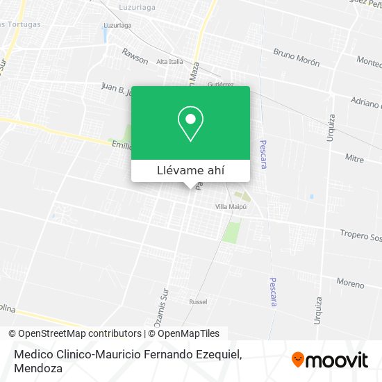 Mapa de Medico Clinico-Mauricio Fernando Ezequiel