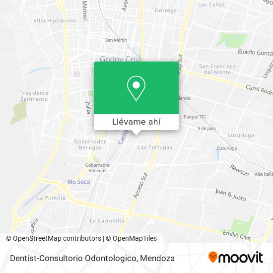 Mapa de Dentist-Consultorio Odontologico