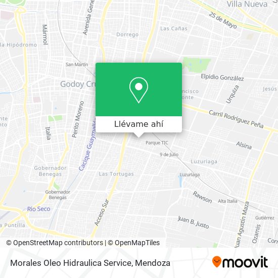Mapa de Morales Oleo Hidraulica Service