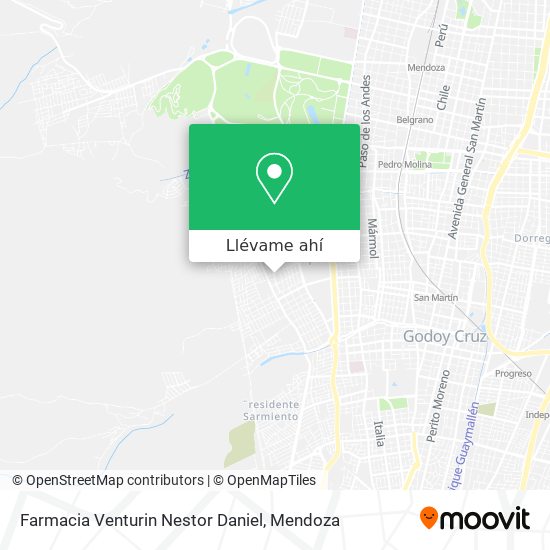 Mapa de Farmacia Venturin Nestor Daniel