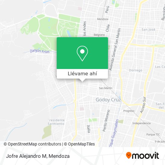 Mapa de Jofre Alejandro M