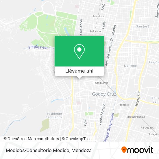 Mapa de Medicos-Consultorio Medico