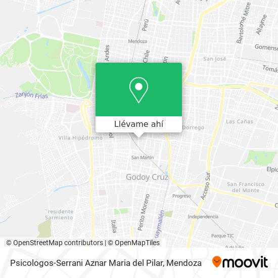 Mapa de Psicologos-Serrani Aznar Maria del Pilar