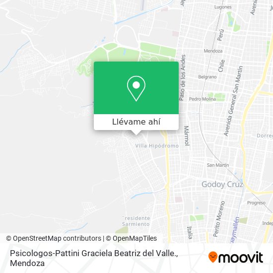 Mapa de Psicologos-Pattini Graciela Beatriz del Valle.