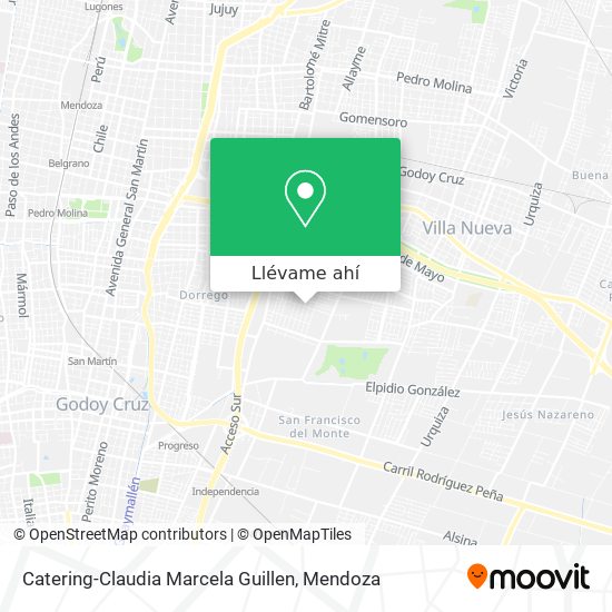 Mapa de Catering-Claudia Marcela Guillen