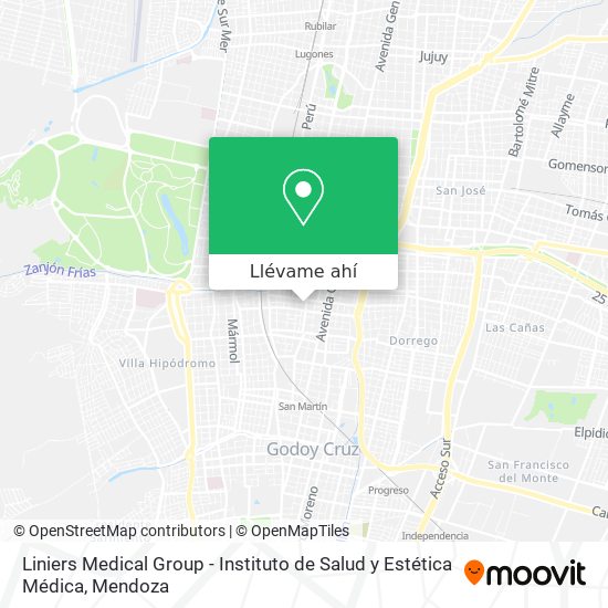 Mapa de Liniers Medical Group - Instituto de Salud y Estética Médica