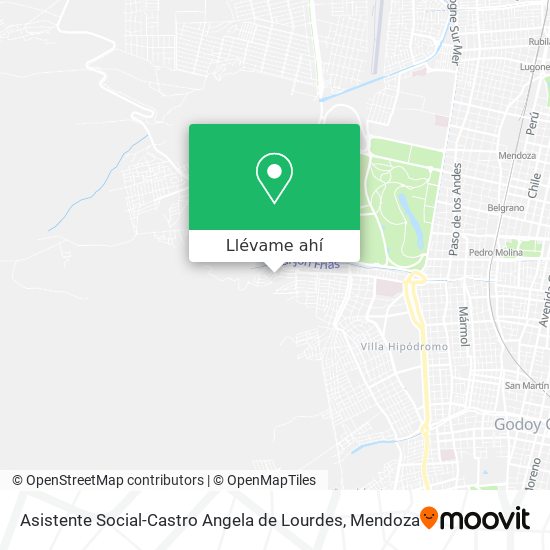 Mapa de Asistente Social-Castro Angela de Lourdes
