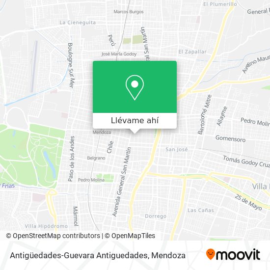 Mapa de Antigüedades-Guevara Antiguedades