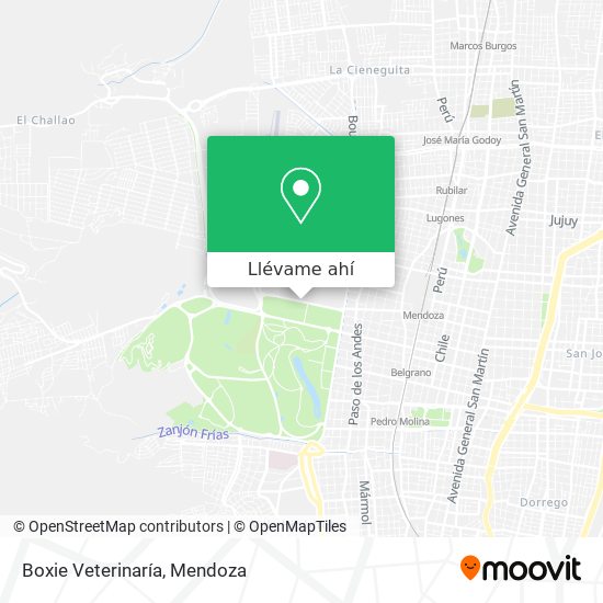 Mapa de Boxie Veterinaría