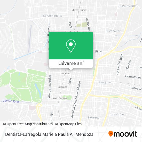 Mapa de Dentista-Larregola Mariela Paula A.