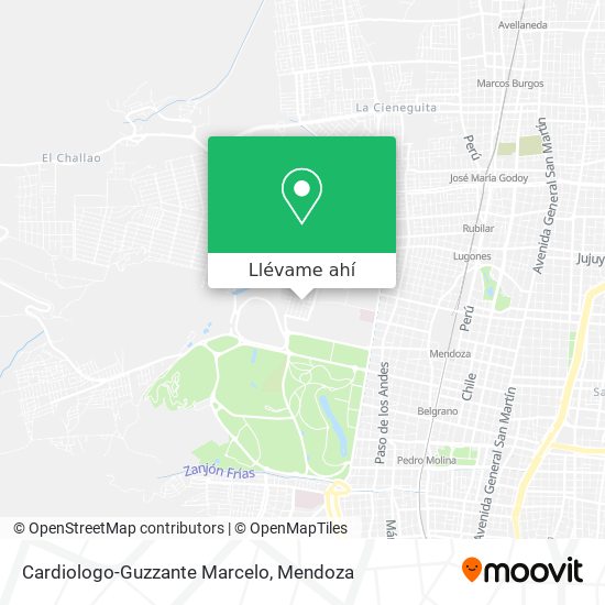 Mapa de Cardiologo-Guzzante Marcelo