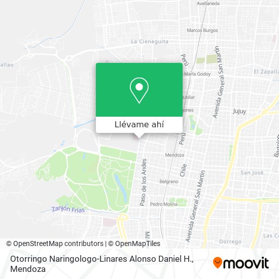 Mapa de Otorringo Naringologo-Linares Alonso Daniel H.