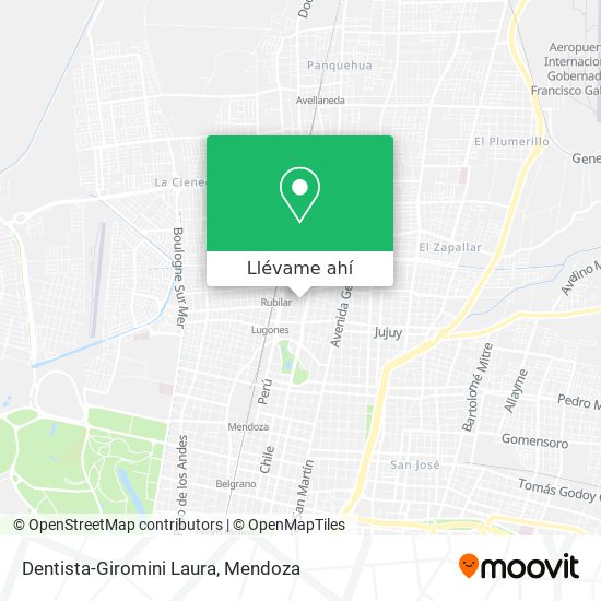 Mapa de Dentista-Giromini Laura