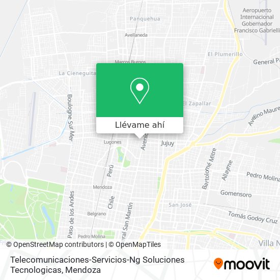 Mapa de Telecomunicaciones-Servicios-Ng Soluciones Tecnologicas