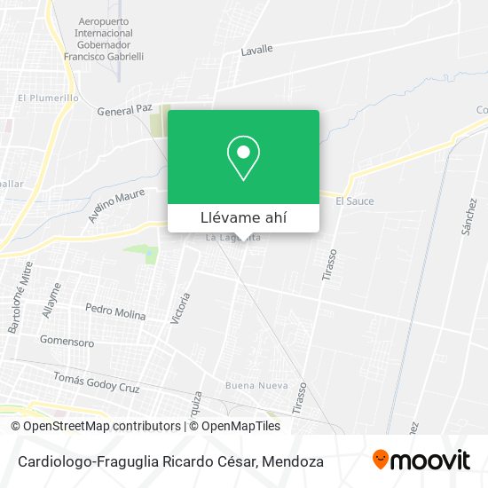 Mapa de Cardiologo-Fraguglia Ricardo César