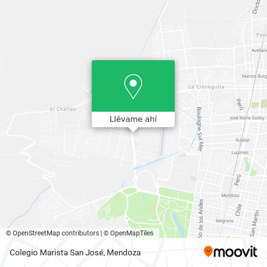 Mapa de Colegio Marista San José