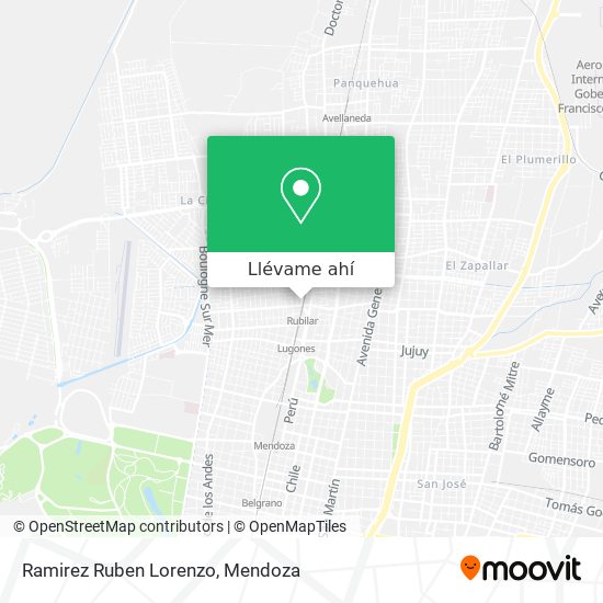 Mapa de Ramirez Ruben Lorenzo