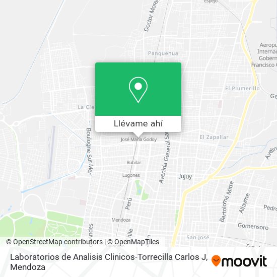 Mapa de Laboratorios de Analisis Clinicos-Torrecilla Carlos J