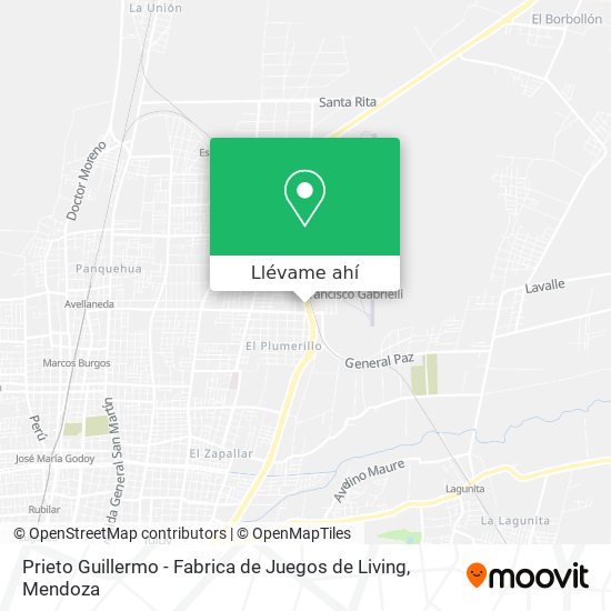 Mapa de Prieto Guillermo - Fabrica de Juegos de Living