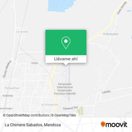 Mapa de La Chimere Sabados