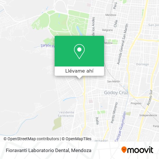 Mapa de Fioravanti Laboratorio Dental