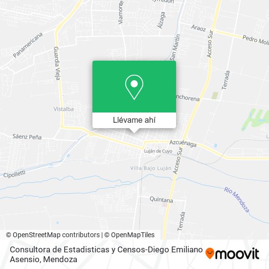 Mapa de Consultora de Estadisticas y Censos-Diego Emiliano Asensio